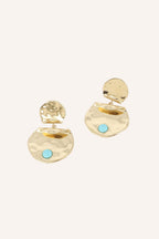 Boucles Bohm Paris - Cléandre Bracelet Pendantifs Bohm Paris Howlite bleu 