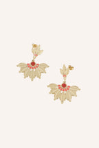Boucles Bohm Paris - Emma Boucles d'oreilles Pendantes Bohm Paris Rouge 