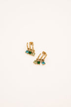 Boucles Bohm Paris - Melia Boucles d'oreilles à puces Bohm Paris Vert 