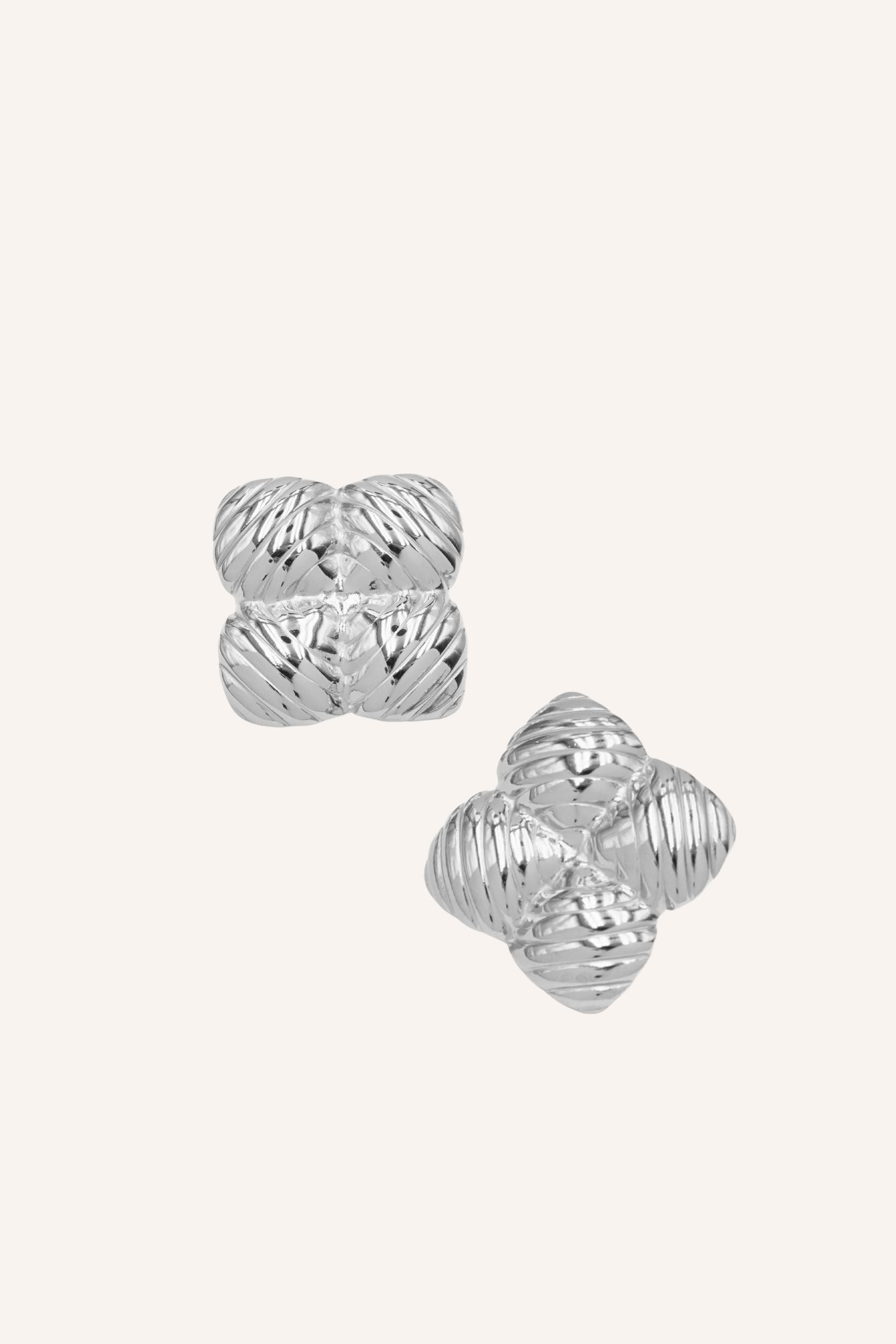 Boucles Bohm Paris - Sylve Boucles d'oreilles à puces Bohm Paris Argenté 