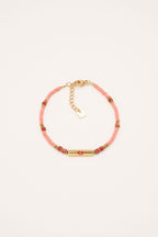 Bracelets Bohm Paris - Leana Bracelets sur fil Bohm Paris Jaspe rose 