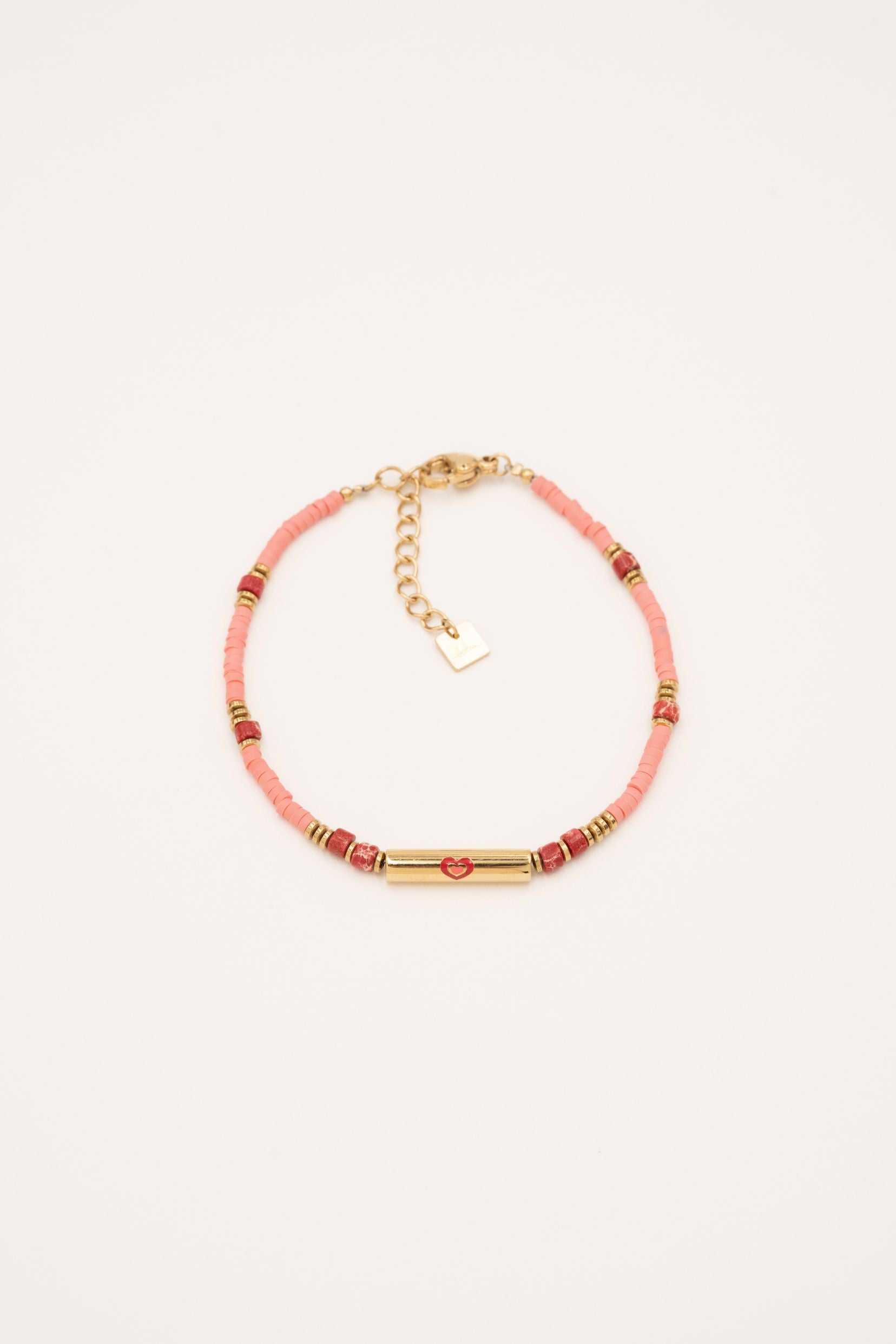 Bracelets Bohm Paris - Leana Bracelets sur fil Bohm Paris Jaspe rose 